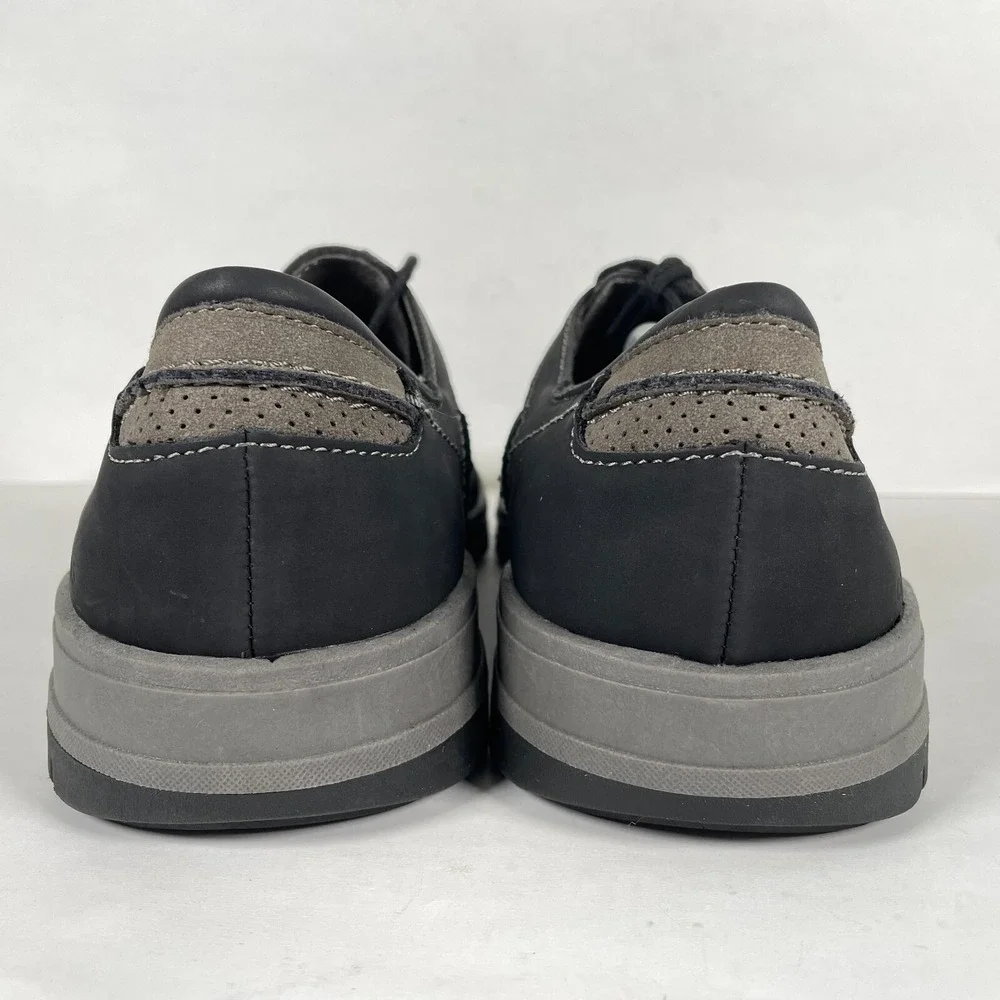 Earth Origins Winstead Oxford Shoes Mens Size 12 M Black Synthetic Lace Up Dress